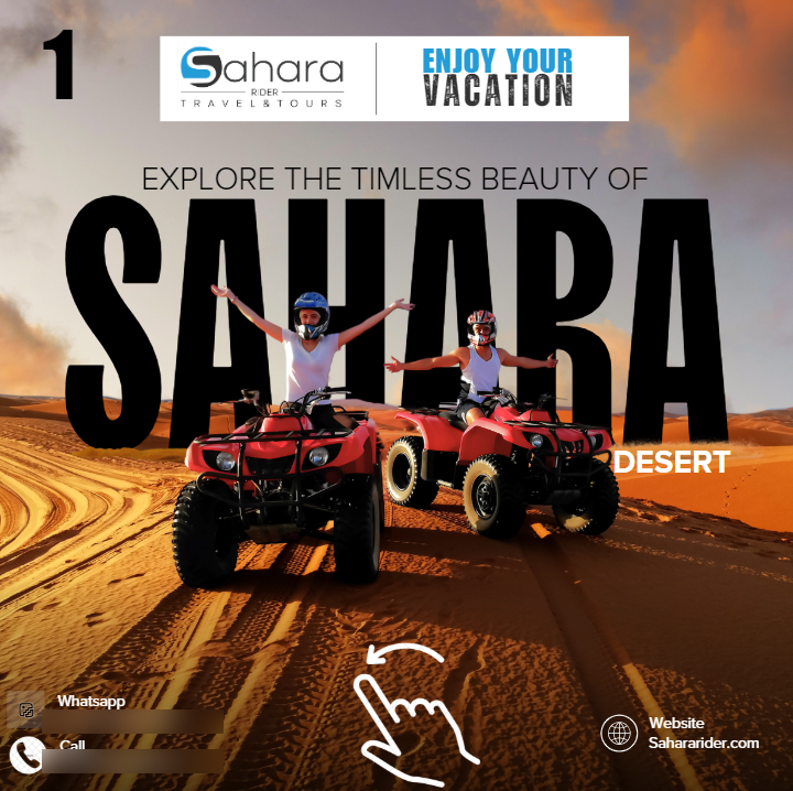 Sahara desert campaign designed by Ali Shan Ayyaz